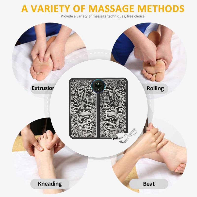 Veralix DuoRelax 2-in-1 EMS Nek- en Voetmassageset