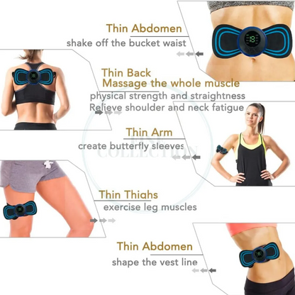 Veralix DuoRelax 2-in-1 EMS Nek- en Voetmassageset