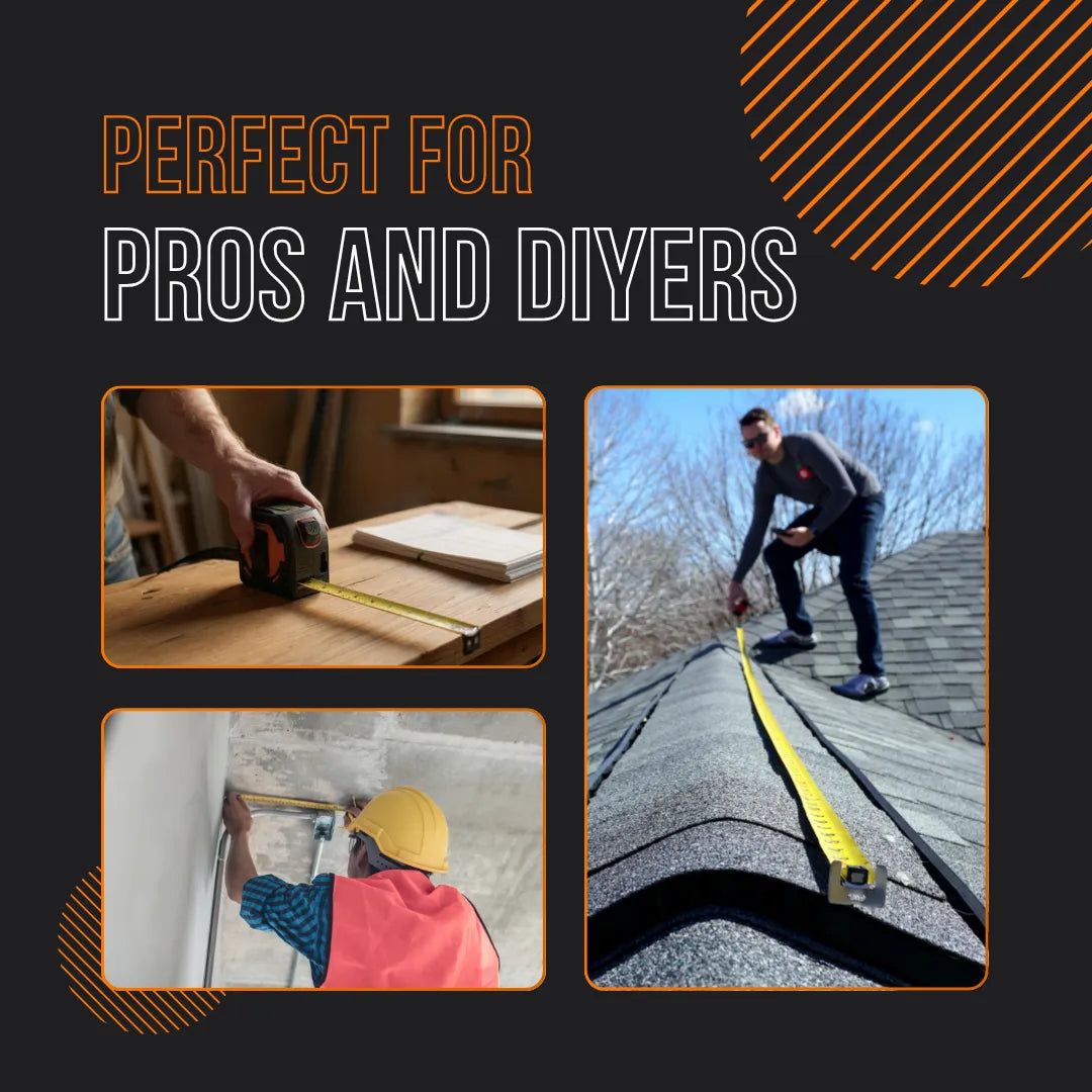 🟡 Veralix DualMeasure – De Slimste 2-in-1 Meettool voor Iedere Klusser