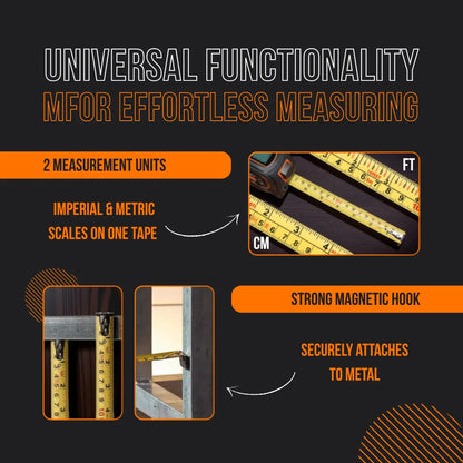 🟡 Veralix DualMeasure – De Slimste 2-in-1 Meettool voor Iedere Klusser