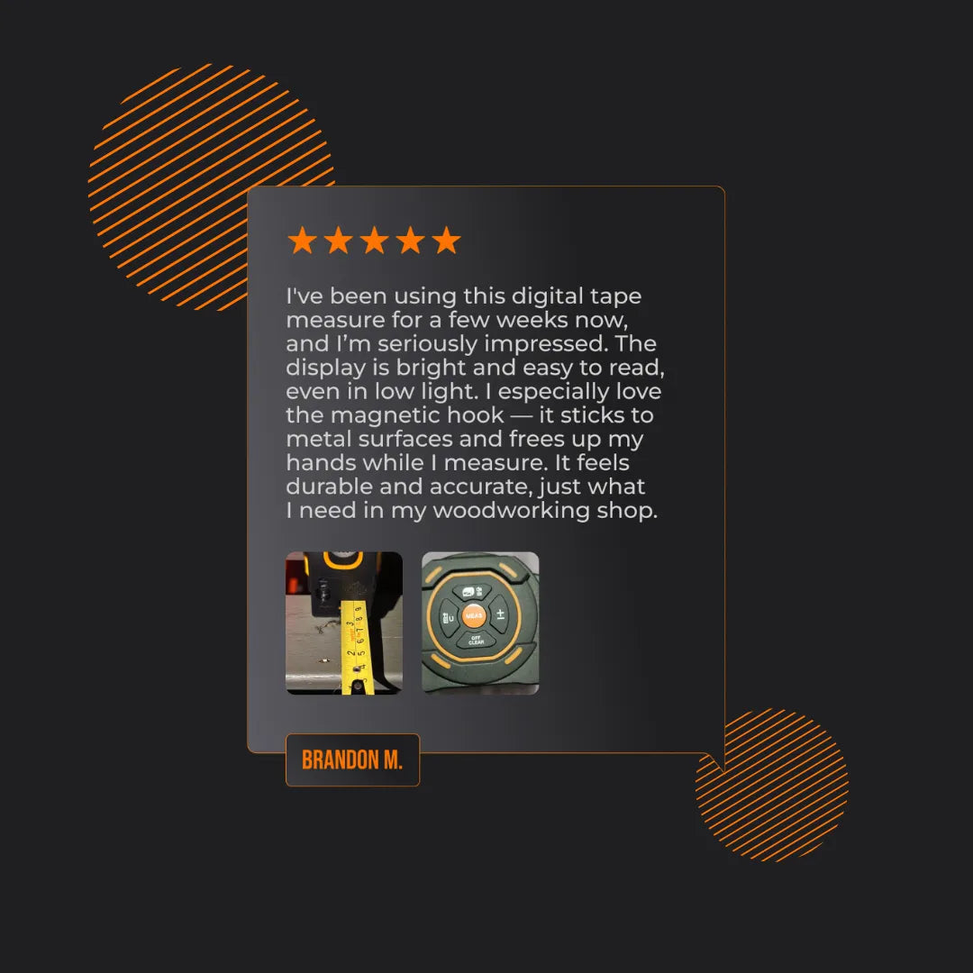 🟡 Veralix DualMeasure – De Slimste 2-in-1 Meettool voor Iedere Klusser