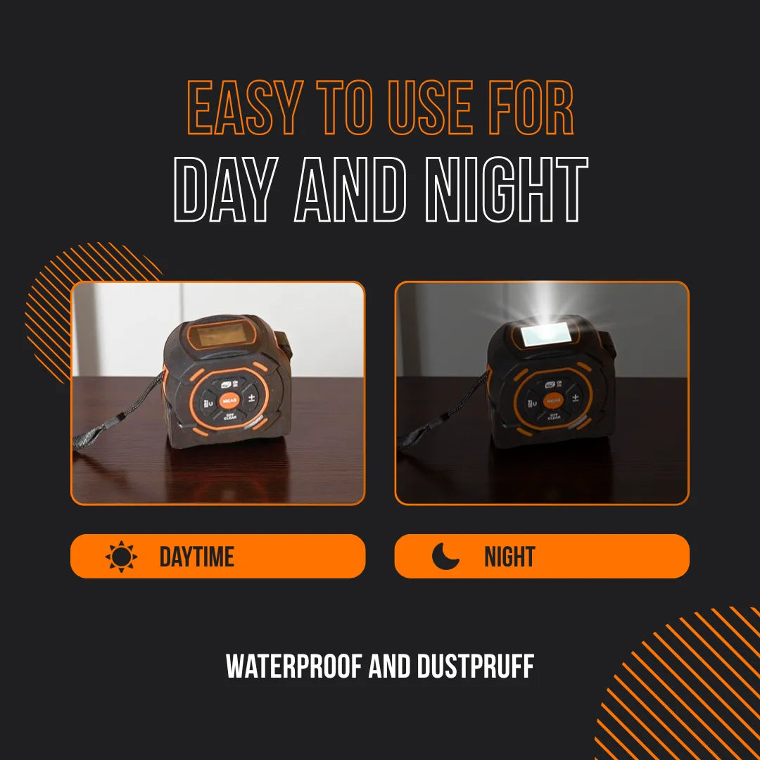 🟡 Veralix DualMeasure – De Slimste 2-in-1 Meettool voor Iedere Klusser